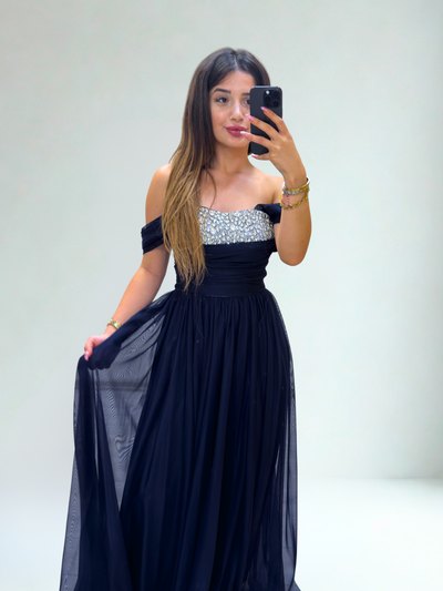 Alya Şifon Elbise