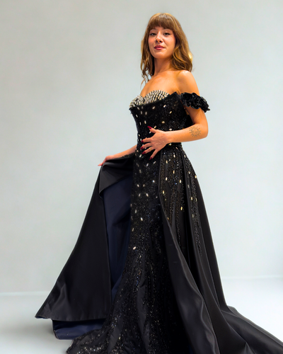 Sofia Taşlı Elbise